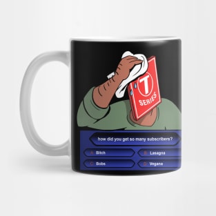 Pewdiepie VS T series Mug